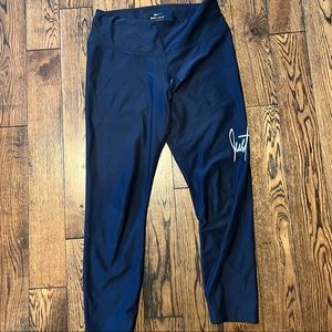 Navy blue Nike full length leggings